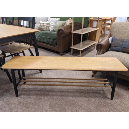 SHOWROOM CLEARANCE ITEM - Ercol Furniture Monza Bench - Model 4063