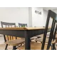  SHOWROOM CLEARANCE ITEM - Ercol Furniture Monza Small Dining Table with 4 Chairs