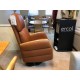  SHOWROOM CLEARANCE ITEM - Ercol Furniture Noto Swivel Recliner Chair in Leather