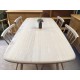  SHOWROOM CLEARANCE ITEM - Ercol Furniture Plank Table with All Purpose Chairs - Models 7382 & 7755