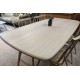  SHOWROOM CLEARANCE ITEM - Ercol Furniture Plank Table with All Purpose Chairs - Models 7382 & 7755