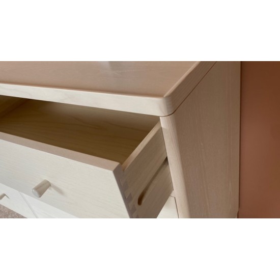  SHOWROOM CLEARANCE ITEM - Ercol Furniture Salina 6 Drawer Wide Chest - Model 3895 - DISCONTINUED PT FINISH - ONLY ONE LEFT