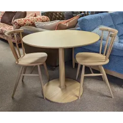  SHOWROOM CLEARANCE ITEM - Ercol Furniture Siena Breakfast Table with 2 Heritage Chairs