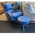  SHOWROOM CLEARANCE ITEM - Fama Lenny Swivel Chair & Stool 