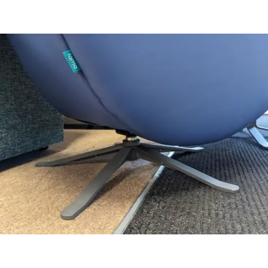  SHOWROOM CLEARANCE ITEM - Fama Lenny Swivel Chair & Stool 