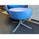  SHOWROOM CLEARANCE ITEM - Fama Lenny Swivel Chair & Stool 