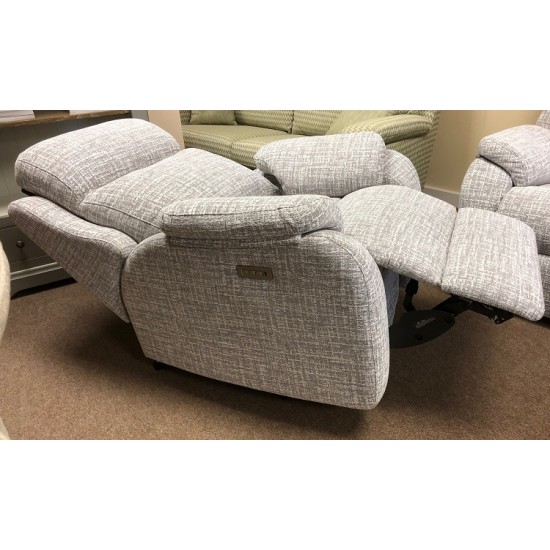  SHOWROOM CLEARANCE ITEM - G Plan Kingsbury 3 Seater Sofa Recliner and Recliner Chair - Full Power Actions & Adjustable Lumbar and Neck Pillows