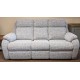  SHOWROOM CLEARANCE ITEM - G Plan Kingsbury 3 Seater Sofa Recliner and Recliner Chair - Full Power Actions & Adjustable Lumbar and Neck Pillows