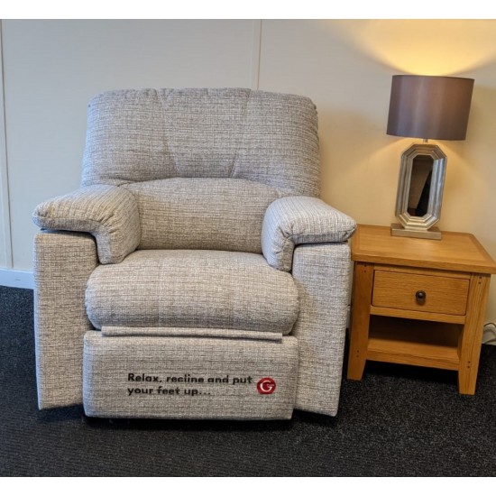  SHOWROOM CLEARANCE ITEM - G Plan Chloe Suite - 3 Seater Sofa & Power Recliner