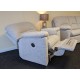  SHOWROOM CLEARANCE ITEM - G Plan Chloe Suite - 3 Seater Sofa & Power Recliner