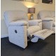  SHOWROOM CLEARANCE ITEM - G Plan Chloe Suite - 3 Seater Sofa & Power Recliner