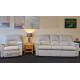  SHOWROOM CLEARANCE ITEM - G Plan Chloe Suite - 3 Seater Sofa & Power Recliner