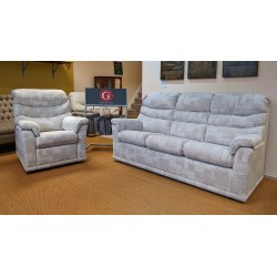  SHOWROOM CLEARANCE ITEM - G Plan Malvern 3 Seater Sofa with a Powered Recliner Chair. 