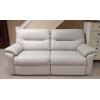  SHOWROOM CLEARANCE ITEM - G Plan Seattle Suite - 3 Seater Sofa and Power Recliner in Leather 