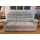  SHOWROOM CLEARANCE ITEM - G Plan Ledbury Suite - 3 Seater Sofa and Power Recliner with Adjustable Lumbar & Headrest