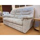  SHOWROOM CLEARANCE ITEM - G Plan Ledbury Suite - 3 Seater Sofa and Power Recliner with Adjustable Lumbar & Headrest