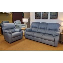  SHOWROOM CLEARANCE ITEM - G Plan Mistral Small 3 Seater Sofa and Small Chair 