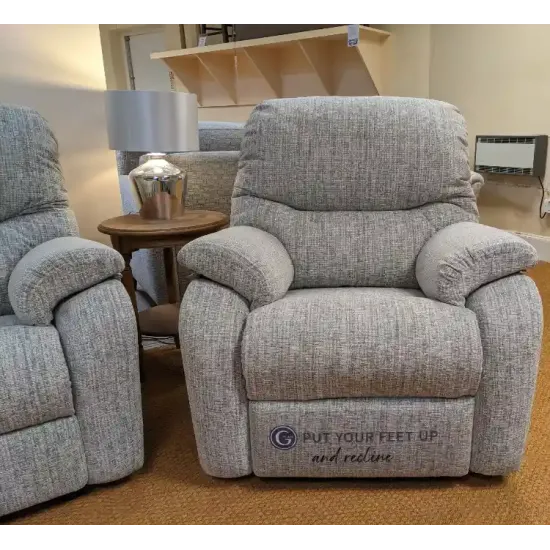  SHOWROOM CLEARANCE ITEM - G Plan Mistral Small 3 Seater Sofa and Small Power Recliner Chair 