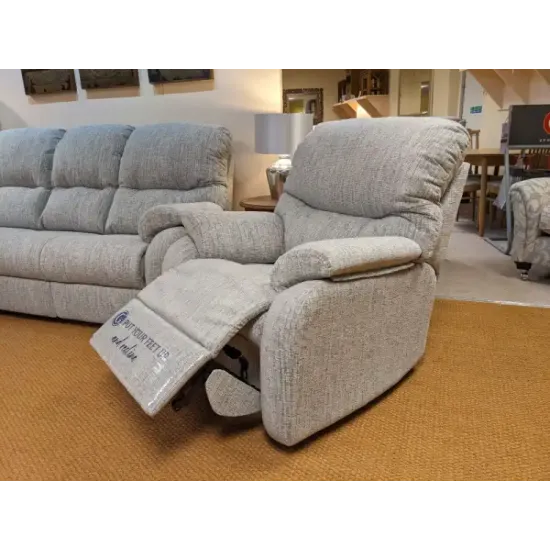  SHOWROOM CLEARANCE ITEM - G Plan Mistral Small 3 Seater Sofa and Small Power Recliner Chair 