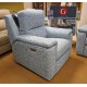  SHOWROOM CLEARANCE ITEM - G Plan Harper Large Sofa & Power Recliner with Adjustable Head Cushion & Lumbar Support