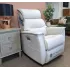  SHOWROOM CLEARANCE ITEM - G Plan Solna Swivel Power Recliner Chair with Adjustable Headrest & Lumbar