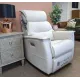  SHOWROOM CLEARANCE ITEM - G Plan Solna Swivel Power Recliner Chair with Adjustable Headrest & Lumbar