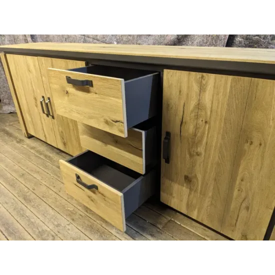  SHOWROOM CLEARANCE ITEM - Habufa Farmland Sideboard - 240cm long - 39606RWB