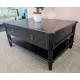  SHOWROOM CLEARANCE ITEM - Laura Ashley Henshaw 2 Drawer Coffee Table in Black