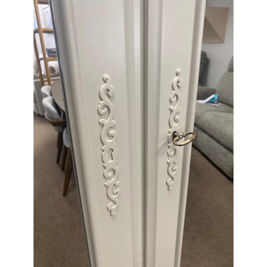 SHOWROOM CLEARANCE ITEM - Laura Ashley Provencale Mirrored Wardrobe SHOWROOM CLEARANCE ITEM - Laura Ashley Provencale Mirrored Wardrobe