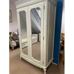 SHOWROOM CLEARANCE ITEM - Laura Ashley Provencale Mirrored Wardrobe 