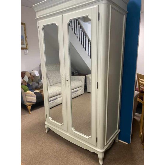 SHOWROOM CLEARANCE ITEM - Laura Ashley Provencale Mirrored Wardrobe SHOWROOM CLEARANCE ITEM - Laura Ashley Provencale Mirrored Wardrobe