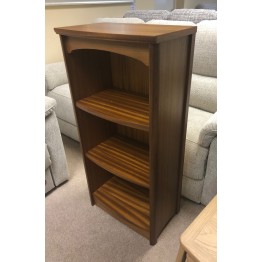  SHOWROOM CLEARANCE ITEM - Nathan Furniture 6994 Mid Height Single Bookcase in Teak - ONLY ONE LEFT!!