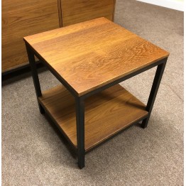 SHOWROOM CLEARANCE ITEM - Nathan Palma Lamp Table with Shelf - ONLY ONE LEFT !