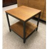 SHOWROOM CLEARANCE ITEM - Nathan Palma Lamp Table with Shelf - ONLY ONE LEFT !