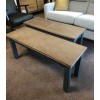  SHOWROOM CLEARANCE ITEM - Pair of Nathan Tiverton Dining Benches - ONLY ONE PAIR LEFT !! 