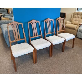 SHOWROOM CLEARANCE ITEM - Nathan Furniture Set of Four Dining Chairs