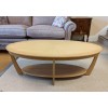  SHOWROOM CLEARANCE ITEM - Nathan Furniture 5845 Oval Coffee Table - ONLY ONE LEFT