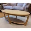  SHOWROOM CLEARANCE ITEM - Nathan Furniture 5845 Oval Coffee Table - ONLY ONE LEFT