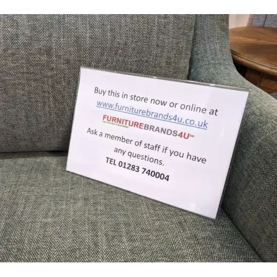  SHOWROOM CLEARANCE ITEM - Parker Knoll Alina Sofa & Power Plus Recliner Chair