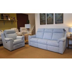  SHOWROOM CLEARANCE ITEM - Parker Knoll Arizona  Sofa & Power Plus Recliner Chair