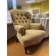  SHOWROOM CLEARANCE ITEM - Parker Knoll Edward Chair in Ragley Plain Red 