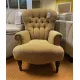  SHOWROOM CLEARANCE ITEM - Parker Knoll Edward Chair in Ragley Plain Red 