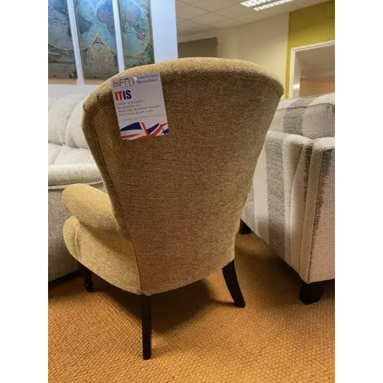  SHOWROOM CLEARANCE ITEM - Parker Knoll Edward Chair in Ragley Plain Red 