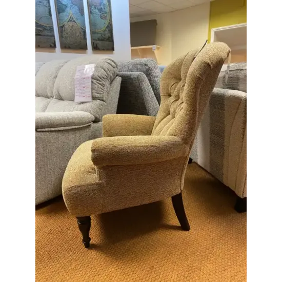  SHOWROOM CLEARANCE ITEM - Parker Knoll Edward Chair in Ragley Plain Red 