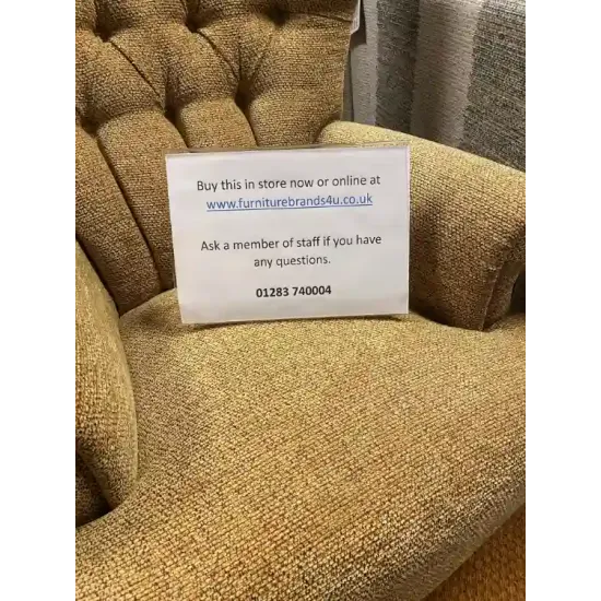  SHOWROOM CLEARANCE ITEM - Parker Knoll Edward Chair in Ragley Plain Red 