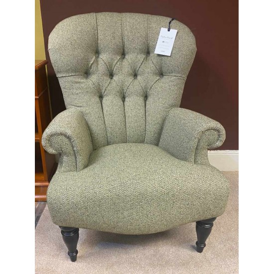  SHOWROOM CLEARANCE ITEM - Parker Knoll Edward Chair in Contour Forest fabric