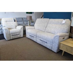  SHOWROOM CLEARANCE ITEM - Parker Knoll Hudson Suite - Reclining Sofa & Chair 