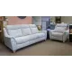  SHOWROOM CLEARANCE ITEM - Parker Knoll Manhattan Sofa & Power Recliner Chair with Adjustable Headrest & Lumbar & Heated Seat