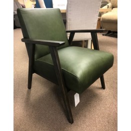  SHOWROOM CLEARANCE ITEM - Leather Accent Chair