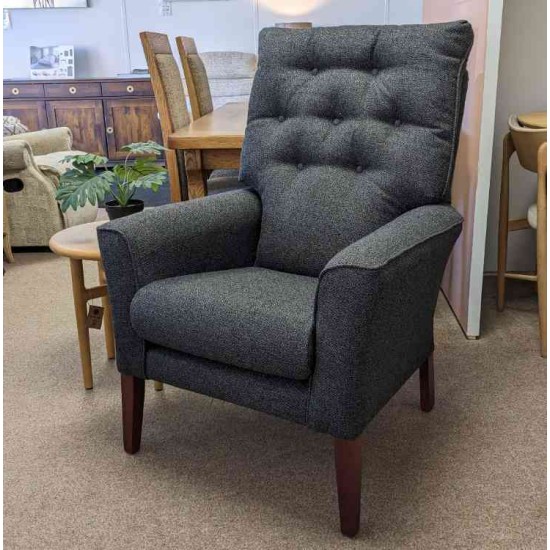 SHOWROOM CLEARANCE ITEM - Shackletons Kendal High Back Chair SHOWROOM CLEARANCE ITEM - Shackletons Kendal High Back Chair